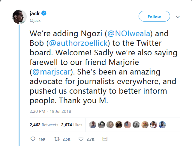 Screenshot_2018-07-20 jack on Twitter We_re adding Ngozi ( NOIweala) and Bob ( authorzoellick) to the Twitter board Welcome[...]